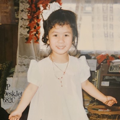 Tina Kue childhood pic